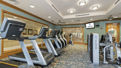 Cardio Room at City Center Townes