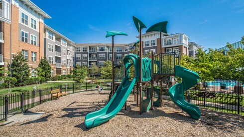 Playground and childrens outdoor recreation